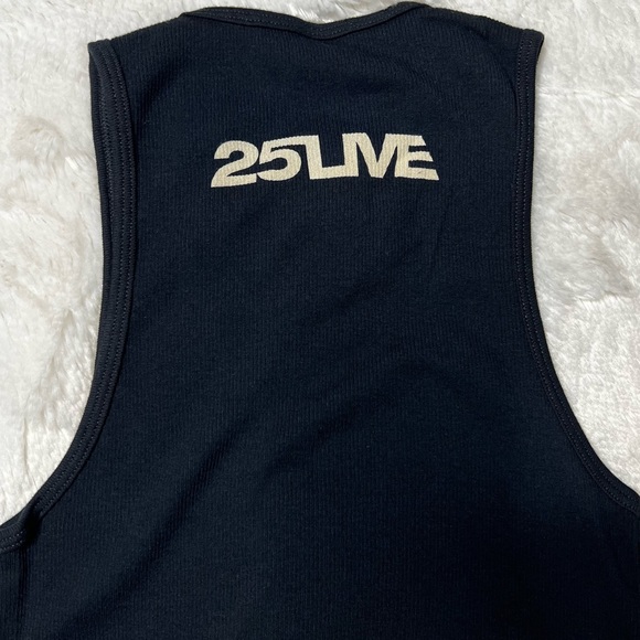 NWOT Amazing 25 Live Tour George Michael Graphic Tank Top Black Unisex M - Picture 3 of 6